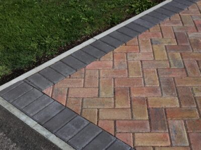 New block paving driveway Kent